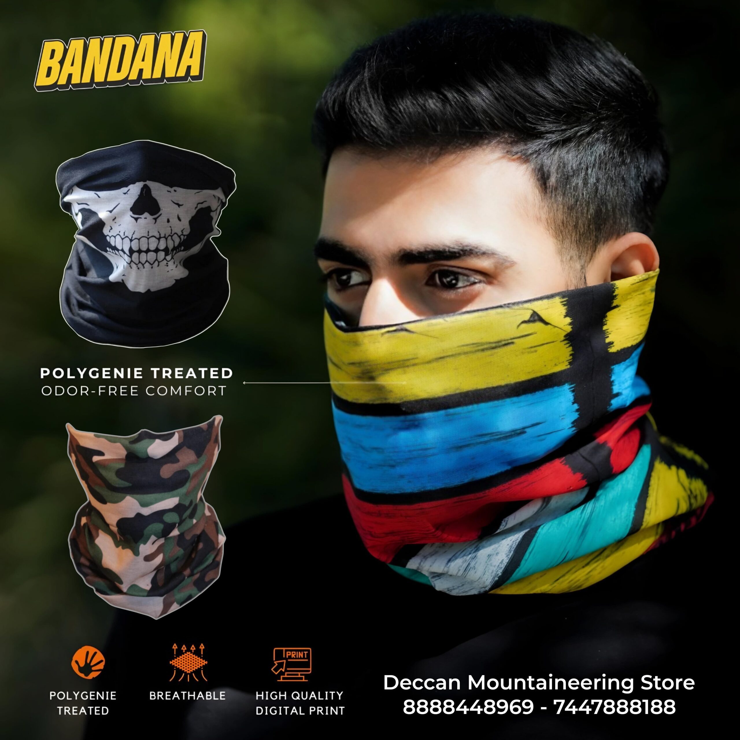 Unisex Multifunctional Bandana