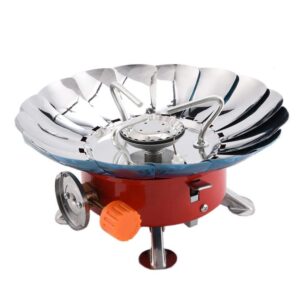 Outdoor Portable Windproof Gas Stove Camping Steel Stove Picnic Gas Burner
