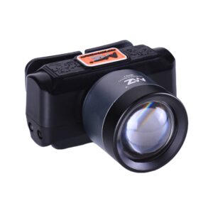 MZ M957 (Rechargeable LED Headlamp) 100W Zoomable Lense 6 Hours Working Torch  (Black, 7 cm, Rechargeable)