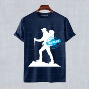 Verified Trekker - Navy Blue - Unisex Adults T-shirt
