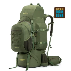 Tripole Colonel Pro Metal Frame Rucksack with Detachable Day Pack and Rain Cover for Trekking and Travelling | 5 Year Warranty (90 Ltr)