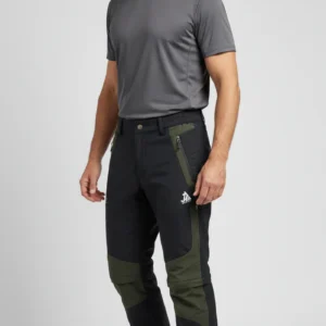 JAG Delta Convertible Trekking & Hiking Pants | Traveller Series | Quick-Dry | Unisex Design | 6 Pockets | Black Olive